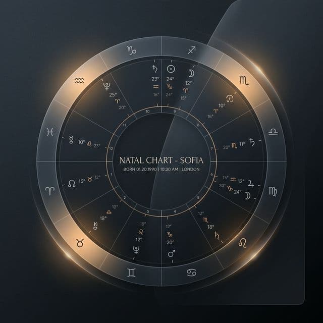 ホロスコープの概念図