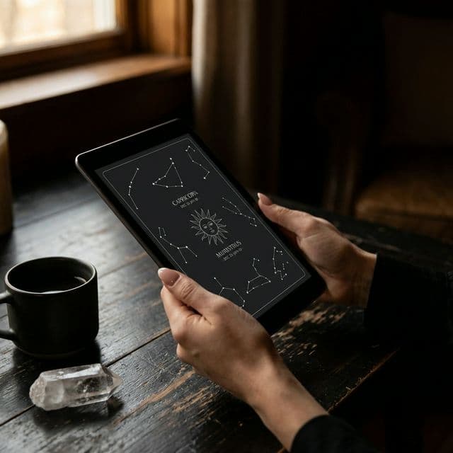 ホロスコープを読むイメージ