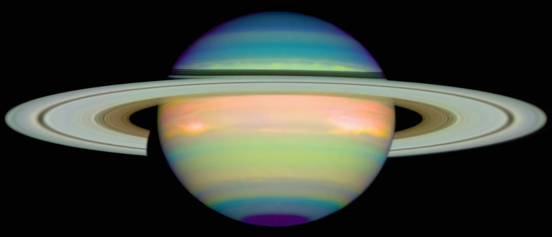 惑星の動きを象徴する宇宙のイメージ